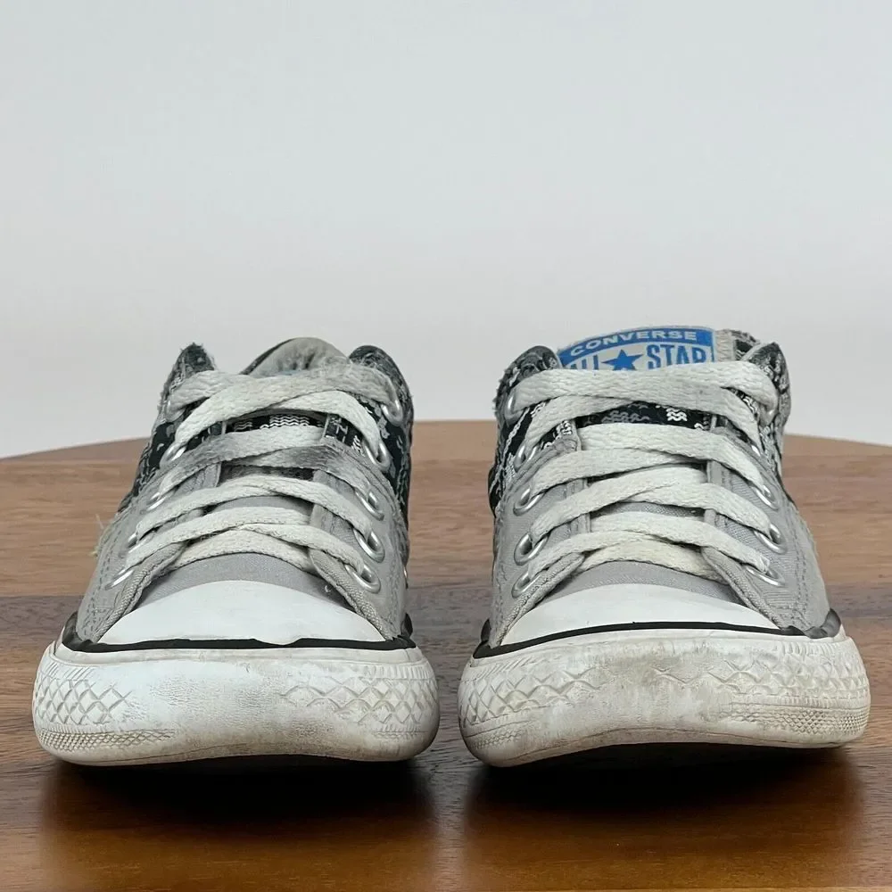 Little Kids Converse‎ Madison Gray Casual Sneakers Shoes Size 11 C GUC